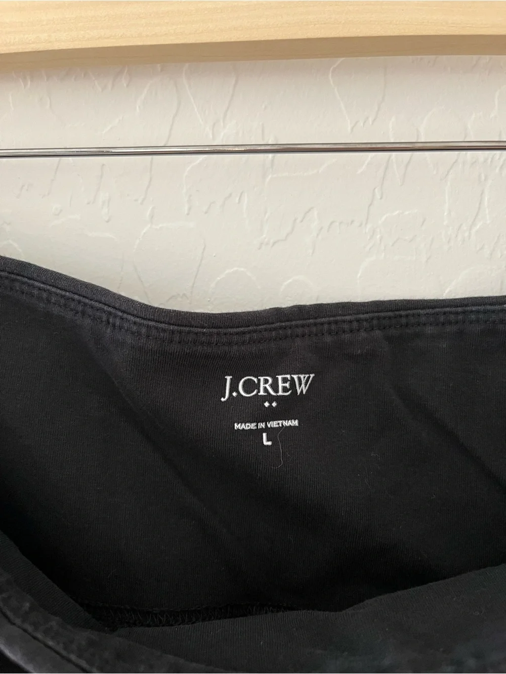 J.Crew Maternity Leggings Black Full Length Over Belly Size Large
